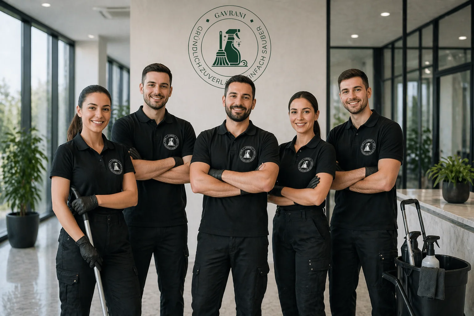 Das Team von GAVRANI Gebäudeservice